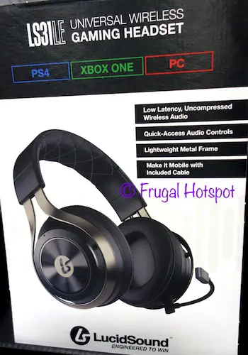 LucidSound LS31LE Wireless Gaming Headset at Costco