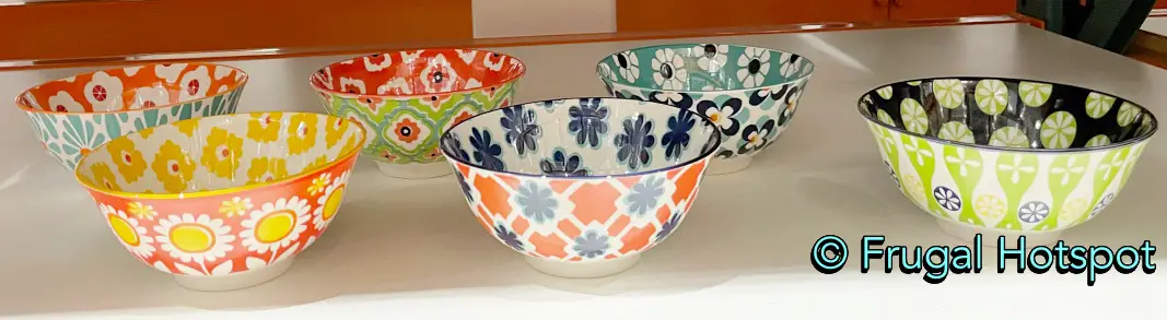 Marbella Stoneware Bowls | Costco Display