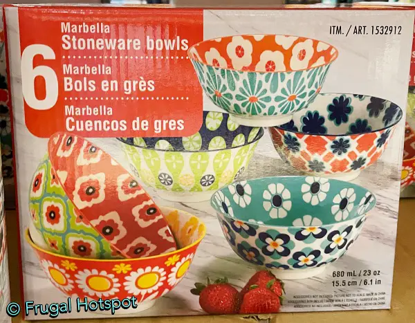 Marbella Stoneware Bowls | Costco
