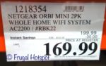 Costco Sale Price: Netgear Orbi Mini Whole Home WiFi System 2-Pack