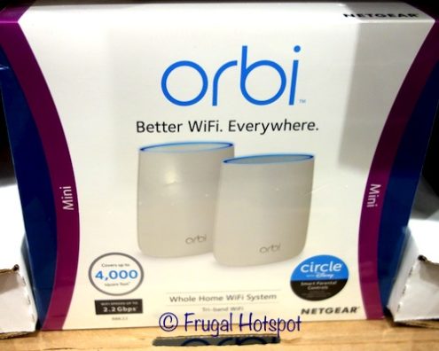 Netgear Orbi Mini Whole Home WiFi System 2-Pack at Costco