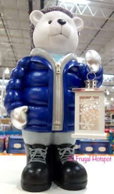 Polar Bear Greeter with LED Lantern | Costco Christmas Decorations 2018