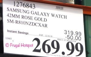 samsung galaxy watch price costco