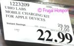 Costco Price: Ubio Labs Mobile Charging Kit for Apple Devices 