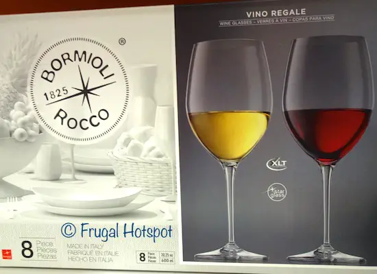 Bormioli Rocco Vino Regale Wine Glasses 8-Piece at Costco