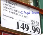 Costco Sale Price: Cangshan S1 Series 17-Piece Cutlery Set Knives