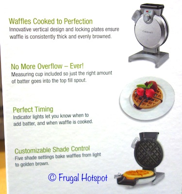 Cuisinart Vertical Belgian Waffle Maker at Costco