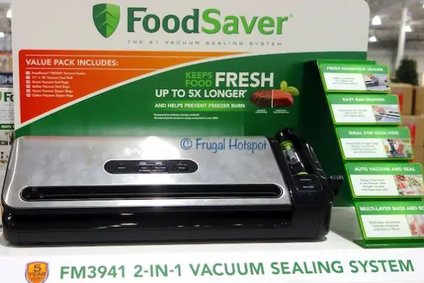 FoodSaver FM3941 Vacuum Sealing System at Costco