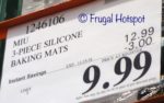 Costco Sale Price: Miu Silicone 3-Piece Baking Mats