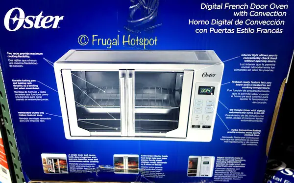 Costco: Oster Digital French Door Countertop Oven Description