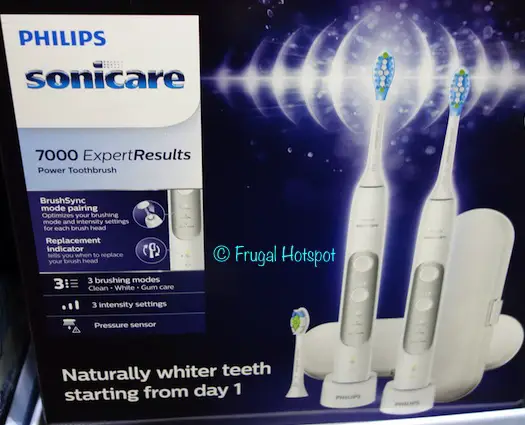 Philips Sonicare 7000 ExpertResults Power Toothbrush 2-Pack at Costco