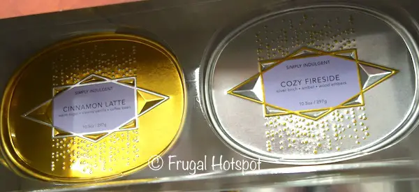 Simply Indulgent Luxury Fragrance Soy Candles 2-Pack at Costco