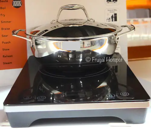 Costco Display: Tramontina 3-Piece Induction Cooking System