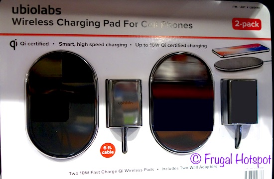 Ubiolabs Wireless Charging Pad for Cell Phones at Costco