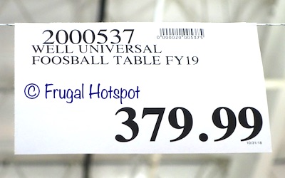 Costco Price : Well Universal Foosball Table Costco Price : Well Universal Foosball Table