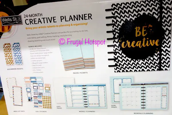 Wells St. by Lang 24-Month Creative Planner at Costco