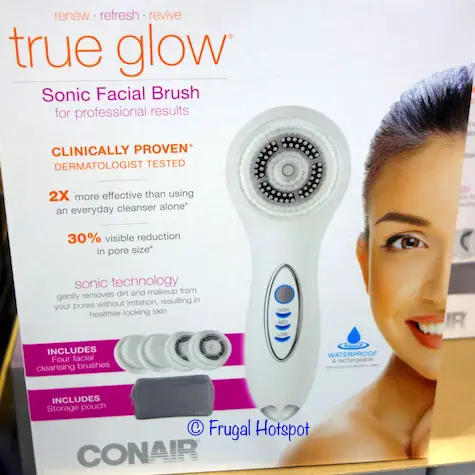 Conair True Glow Sonic Facial Brush at Costco Conair True Glow Sonic Facial Brush at Costco
