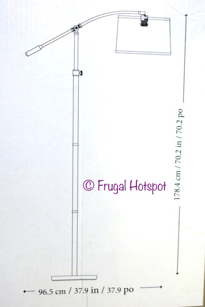 Dimensions of Floor Lamp at Costco 2019