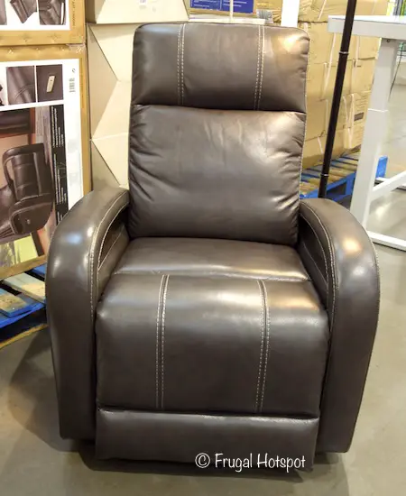 Leather Power Swivel Glider Recliner at Costco