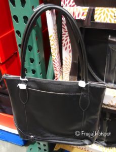 lodis leather tote costco
