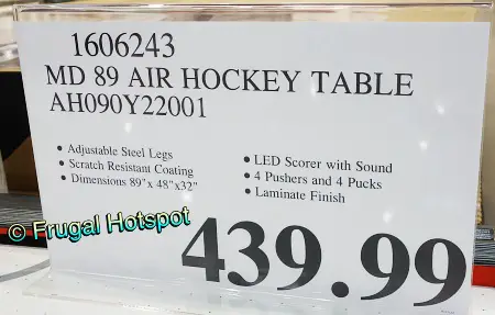 MD Sports Air Powered Hockey Table | Costco Price