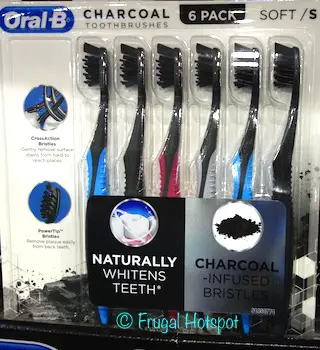 Oral-B Charcoal-Infused Toothbrushes 6-Pack at Costco