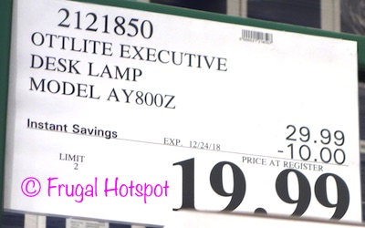Costco Sale Price: OttLite Executive LED Desk Lamp Costco Sale Price: OttLite Executive LED Desk Lamp