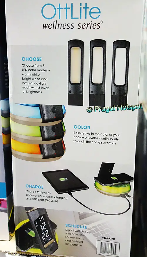 OttLite LED Desk Lamp | Features | Costco