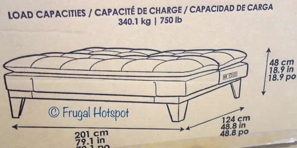 Costco Dimensions: Relax A Lounger Jeneva Bonded Leather Euro Lounger Costco Dimensions: Relax A Lounger Jeneva Bonded Leather Euro Lounger