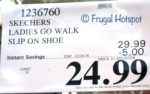 Costco Sale Price: Skechers Ladies Go Walk Slip On Shoe