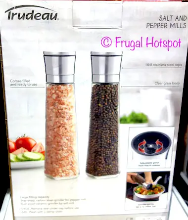 Trudeau 10" Salt and Pepper Mill Set | Costco