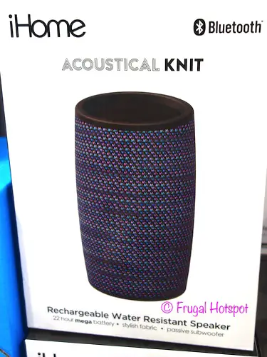 ihome speaker acoustical knit