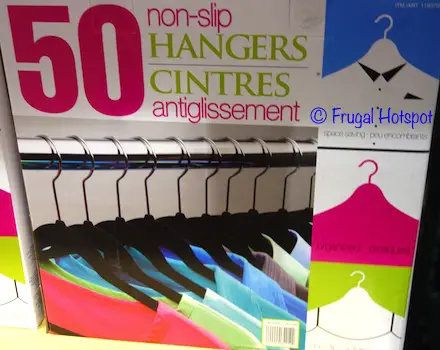 50 Non-slip Flocked Hangers at Costco 50 Non-slip Flocked Hangers at Costco