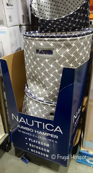 Baum Nautica Jumbo Laundry Hamper at Costco