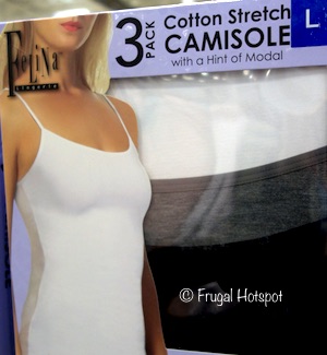Felina Ladies Camisole 3-Pack at Costco