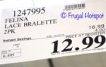 Costco Sale Price: Felina Lingerie Lace Bralette 2-Pack Costco Sale Price: Felina Lingerie Lace Bralette 2-Pack