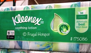 Kleenex Soothing Lotion 2-Ply Facial Tissue 10/170 ct at Costco