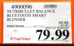 Nutribullet Balance Bluetooth Smart Blender Costco Sale Price Nutribullet Balance Bluetooth Smart Blender Costco Sale Price