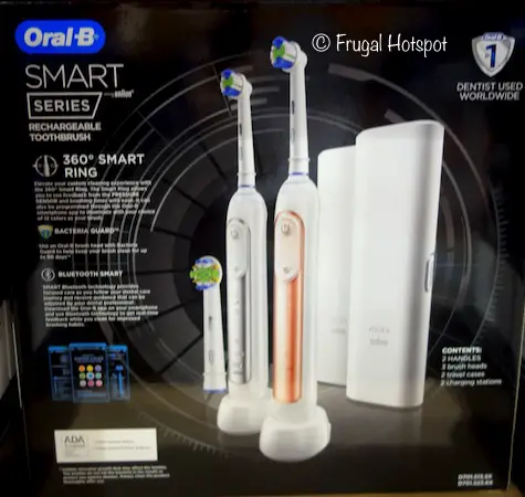 Oral B Smart Series Rechargeable Toothbrush 2-Pack at Costco