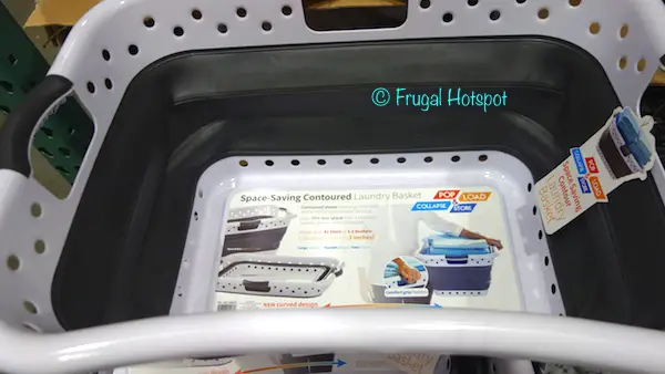 Pop & Load Space-Saving Contoured Laundry Basket at Costco Pop & Load Space-Saving Contoured Laundry Basket at Costco