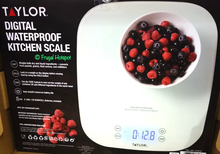 Taylor Digital Kitchen Scale Costco