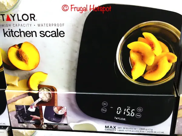 Costco Taylor Digital Waterproof Kitchen Food Scale 