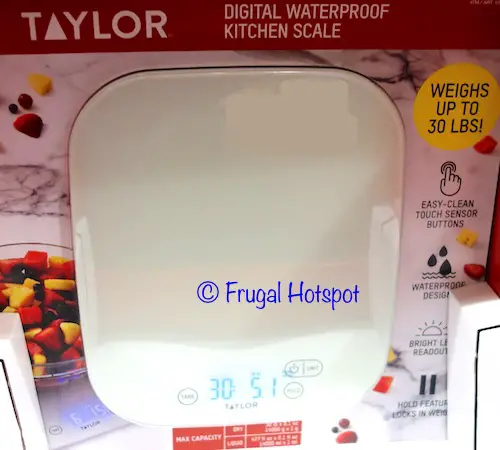 Taylor Digital Waterproof Kitchen Scale at Costco