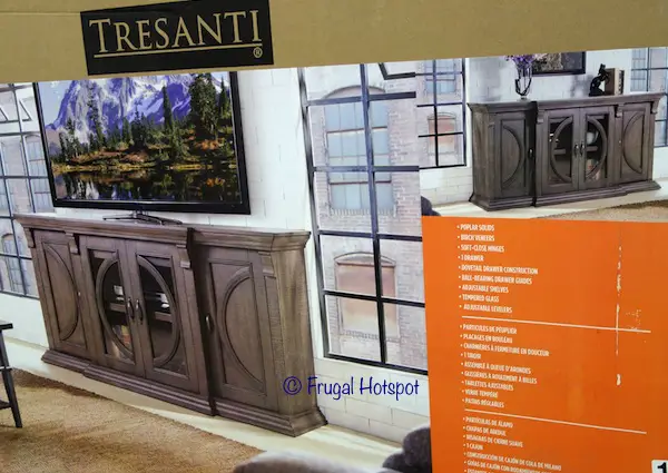 Tresanti Darius 74" TV Console at Costco