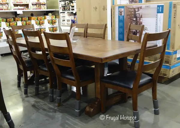 Whalen Bayside Furnishings Washington 9-Piece Dining Set at Costco