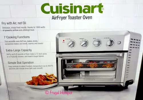 Costco Sale Cuisinart Airfryer Toaster Oven 129 99 Frugal Hotspot
