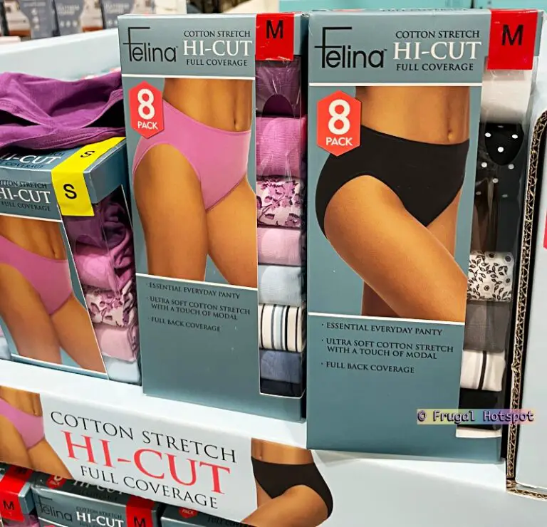 Felina Full Coverage HiCut Underwear Costco Sale!