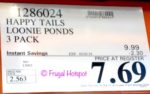Costco Sale Price: Happy Tails Loonies Pond Plush Pet Toys 3-Pack