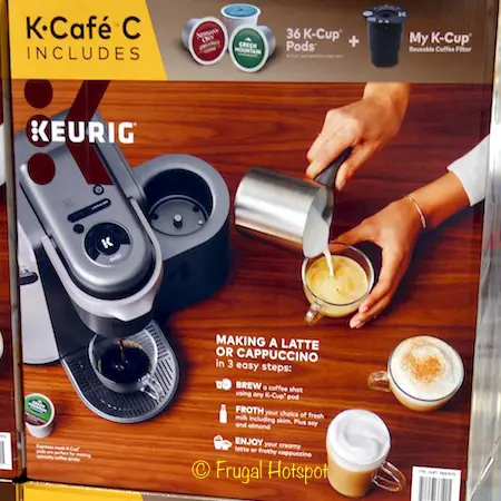 Keurig K-Cafe C Latte, Cappuccino and Coffee Brewer at Costco