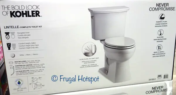 Kohler Lintelle Elongated Complete Toilet at Costco